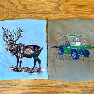 Bundle of 2 Properly Tied Christmas shirts